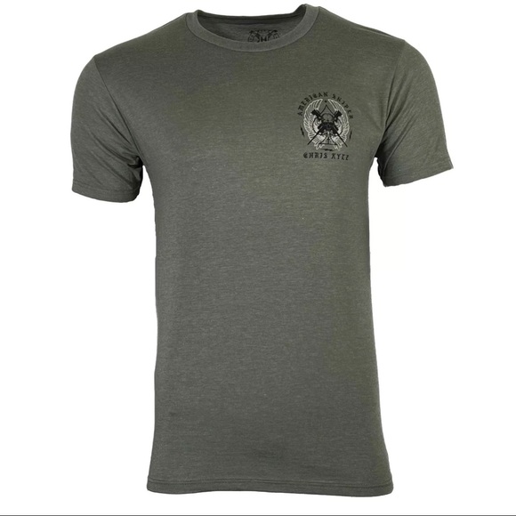 Howitzer Style Men's T-shirt CHRIS KYLE SPADE Military Grunt - Picture 2 of 9
